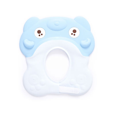 Bear Design PP TPE Safety Baby Shower Hat For Hair Washing