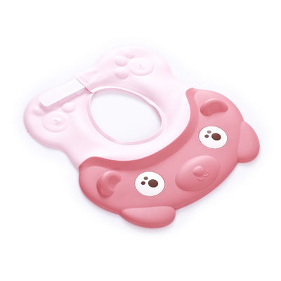 Bear Design PP TPE Safety Baby Shower Hat For Hair Washing